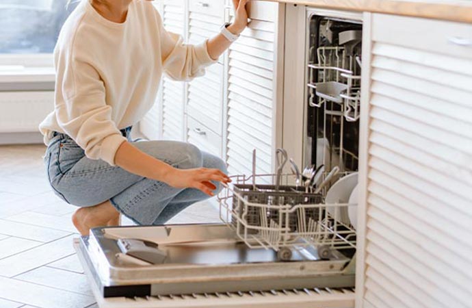 Tackling dishwasher overflow mess like a pro!