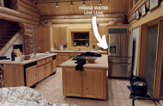 fridge water damage restoration