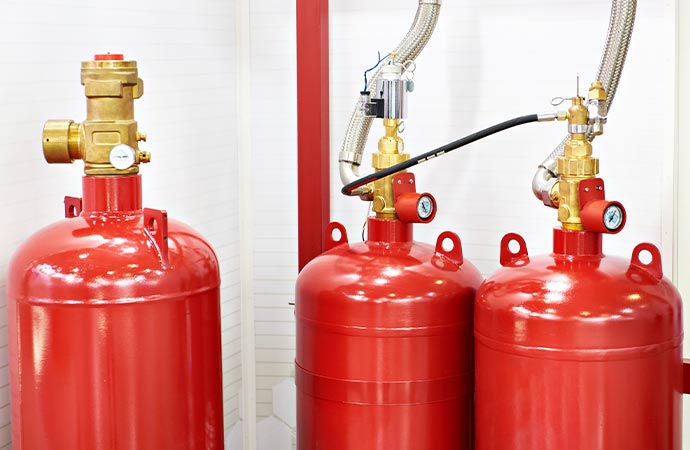 gas extinguishing modules fire safety