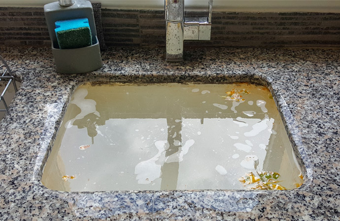 Kitchen sink overflow
