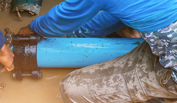 Main Water Line Break Damage Restoration across Montana