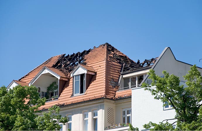 residential home fire damage restoration process
