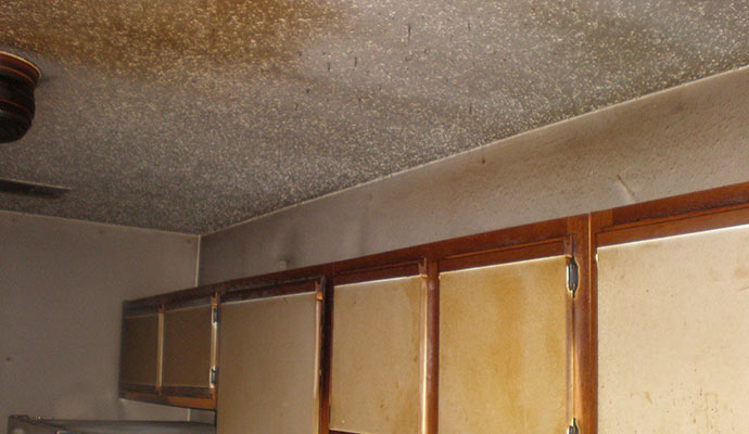 smoke damaged property