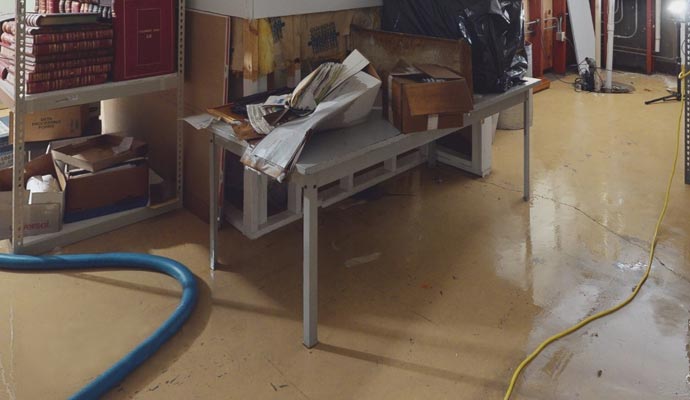 water damage restoration equipment in Acton