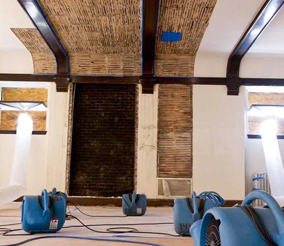 Water damage restoration equipments