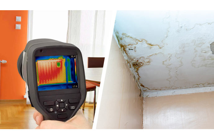 detecting water leakage & mold growth